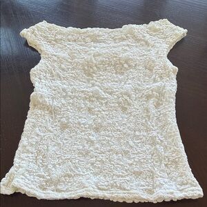 Elegant White Lace Blouse